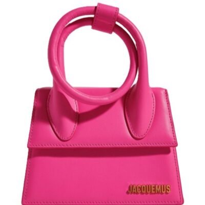 Jacquemus Le Chiquito Noeud Bag pink